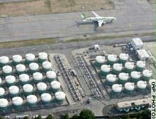 مخازن الوقود في مطار جون كينيدي