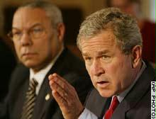التقرير انتقد بوش وباول