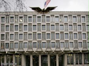 مبنى السفارة الأمريكية في لندن