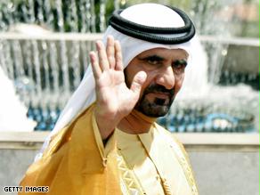 محمد بن راشد نائب رئيس دولة الإمارات ورئيس مجلس الوزراء وحاكم دبي