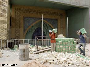 كلفة عالية لإعادة البناء في العراق