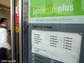 ارتفعت معدلات البطالة بأكثر من 7 في المائة في بريطانيا
