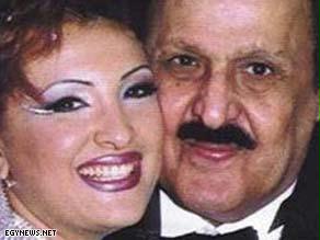 صورة تداولتها وسائل إعلام مصرية للأمير وزوجته