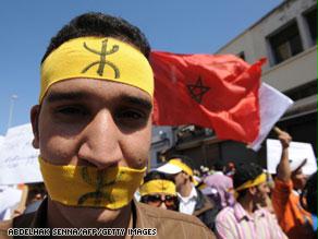 من تحرك لناشطين بربر في المغرب