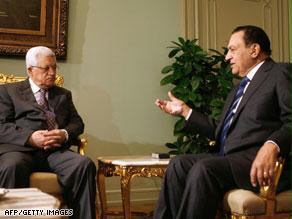 عباس مع مبارك السبت في القاهرة
