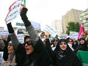 شهدت إيران احتجاجات واسعة على نتائج الانتخابات الرئاسية