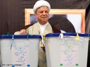 رفسنجاني يشك بصحوة ضمير حي متأخرة حيال نتائج الانتخابات