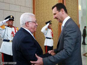 من لقاء سابق بين عباس والأسد
