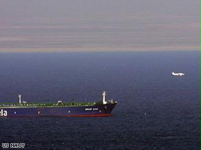 الناقلة سيريوس ستار التي اختطفها قراصنة وكانت تنقل مليوني طن من النفط