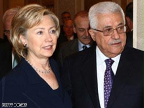 عباس رفض دعوة كلينتون لاستئناف المفاوضات قبل تجميد الاستيطان