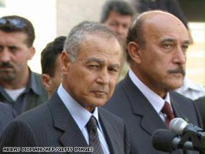 وزير الخارجية المصري أحمد أبوالغيط 