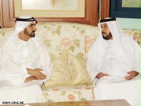 خليفة بن زايد ومحمد بن راشد في لقاء يوم الاثنين