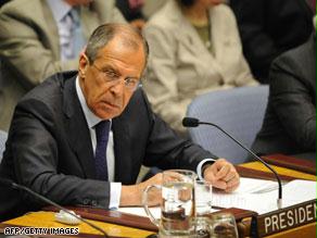 ترأس وزير الخارجية الروسي الجلسة الوزراية للمجلس