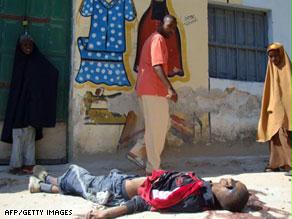 من أحداث العنف في الصومال