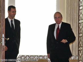 من لقاء ميتشيل السابق مع الأسد في دمشق