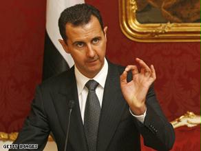 بشار الأسد يقول إن بلاده حريصة على الشعب العراقي