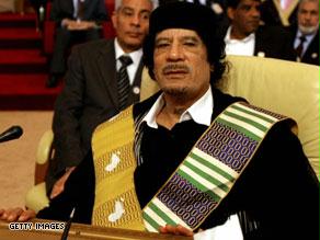 القذافي قال إن هذه الدولة سترفع شأن الأقليات