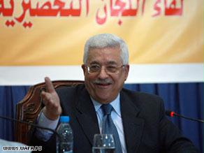 عباس يشترط تبدلات في الموقف الإسرائيلي