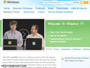 windows 7 يتميز عن سابقه Vista بالسرعة وبتوائمه مع الكمبيوترات المحمولة 