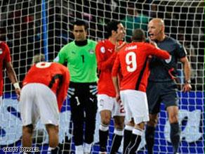 المنتخب المصري بدأ تدريباته في السودان