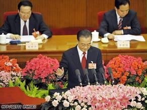 رئيس الوزراء الصيني يقدم تقرير الحكومة إلى نواب مجلس الشعب