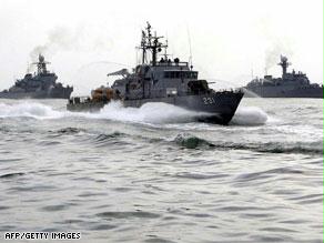 البيان الأمريكي اعتبر تصرفات البحرية الصينية ''عدائية''