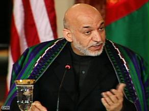 الرئيس الأفغاني خلال القمة الثلاثية