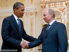 بوتين يستقبل أوباما في مقر إقامته قرب موسكو