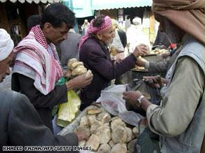 من مظاهر الفقر في اليمن