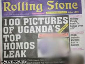 تسريب قائمة المثليين في الصحافة الأوغندية