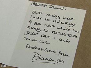 رسالة من ديانا إلى جانيت