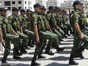 أفراد في الشرطة الفلسطينية