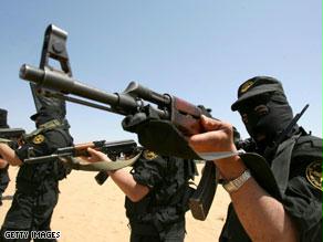 عناصر مسلحة من حركة حماس