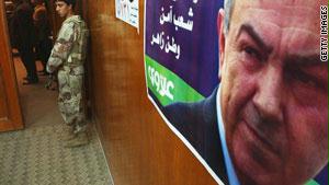 قال علاوي إن العراق يشهد ديكتاتورية جديدة