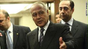 وزير الخارجية المصري أحمد ابو الغيط