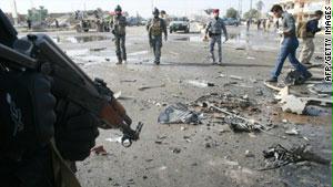 وقعت الهجمات بأنحاء مختلفة في العراق