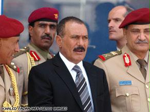 الرئيس اليمني علي عبدالله صالح