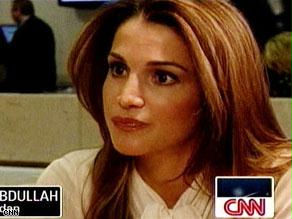 الملكة رانيا متحدثة للشبكة