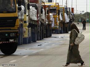 إسرائيل تعرقل دخول البضائع أو المساعدات إلى غزة