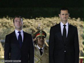 زيارة ميدفيديف لسوريا تستغرق يومين