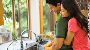 المشاركة في الأعمال المنزلية تزيل أعباء عن كاهل الزوجة