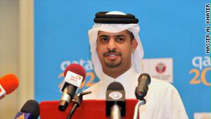 مدير الإتصال والتسويق لملف قطر لإستضافة كأس العالم 2022 ناصر الخاطر