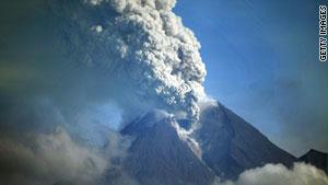 البركان شرد مئات الآلاف من الناس