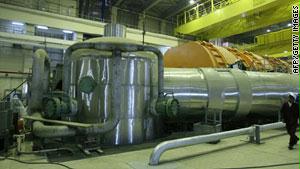 لقطة داخل المفاعل النووي الإيراني في بوشهر