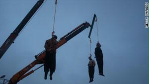 من عملية إعدام سابقة في إيران