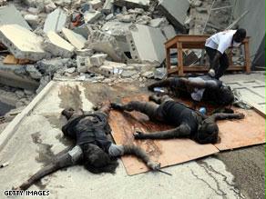 بلغ عدد ضحايا زلزال هايتي المدمر 212 ألفا ومليون مشرد