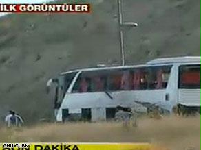 من هجوم سابق في تركيا استهدف حافلة