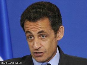حذر التنظيم من أن ساركوزي فتح باب البلاء على بلاده
