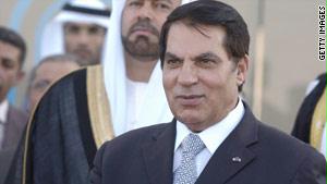 بن علي هرب إلى السعودية بعد احتجاجات شعبية دامية