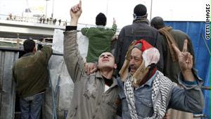 من مواجهات ميدان التحرير مطلع الشهر الجاري